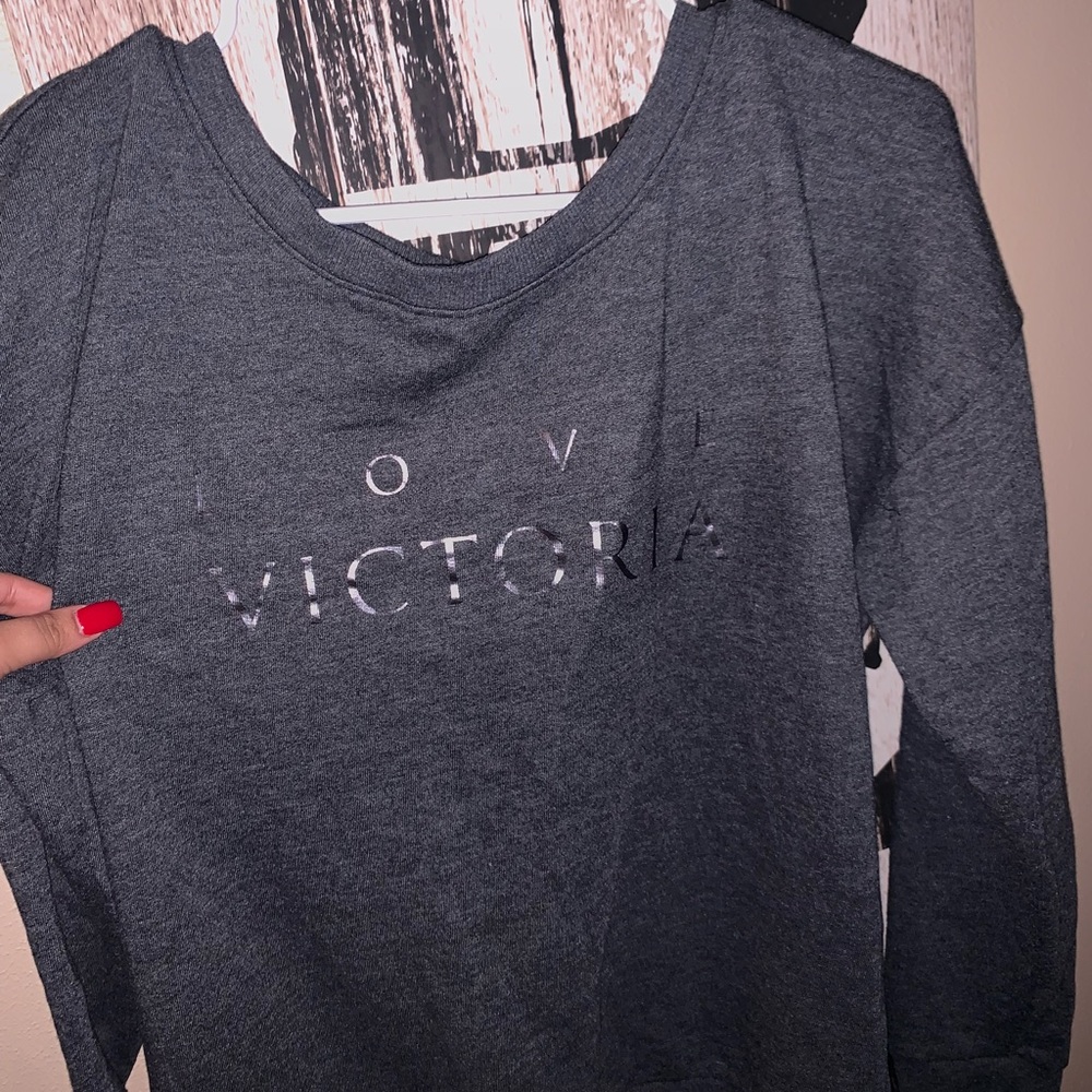 MD Victoria’s Secret Grey Sweatshirt